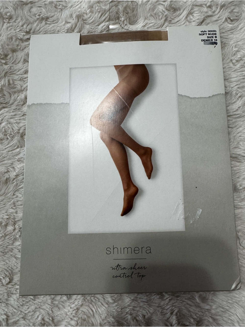 Shimera Ultra Sheer Control Top Tights in Nude